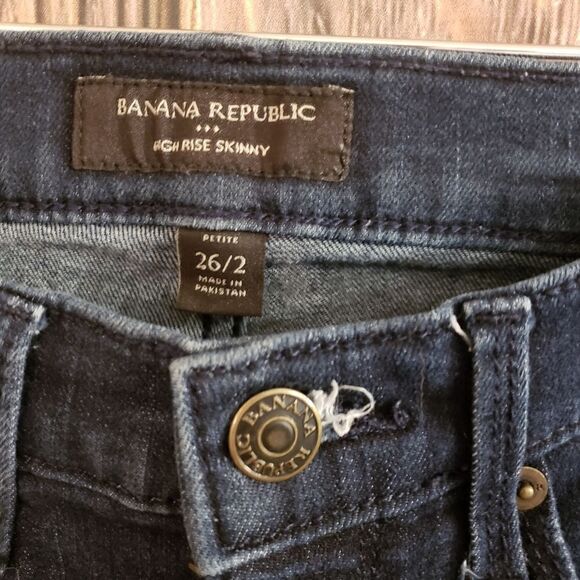 3 for $25 Banana Republic High Rise Jeans - Picture 4 of 7